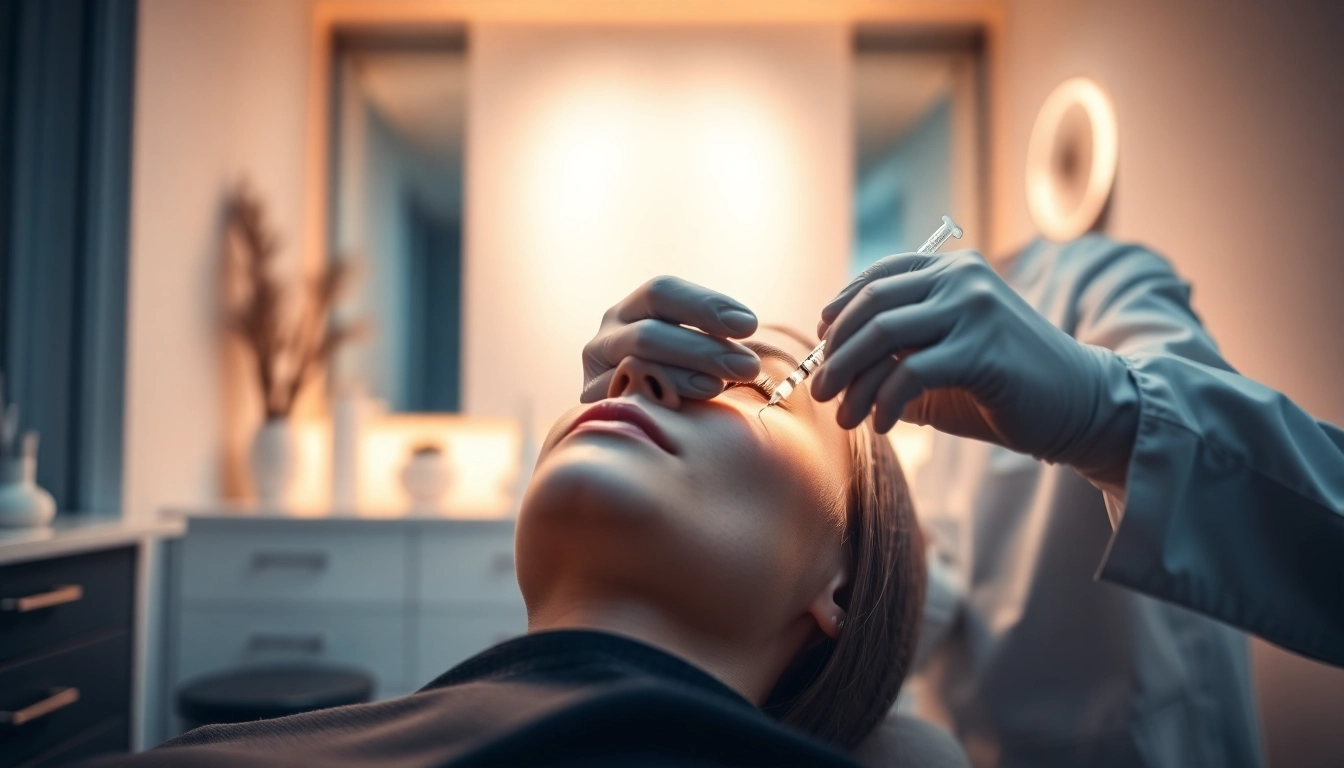 Professioneller Arzt führt in Zürich eine sichere Botox Behandlung durch, für natürliche Ergebnisse.