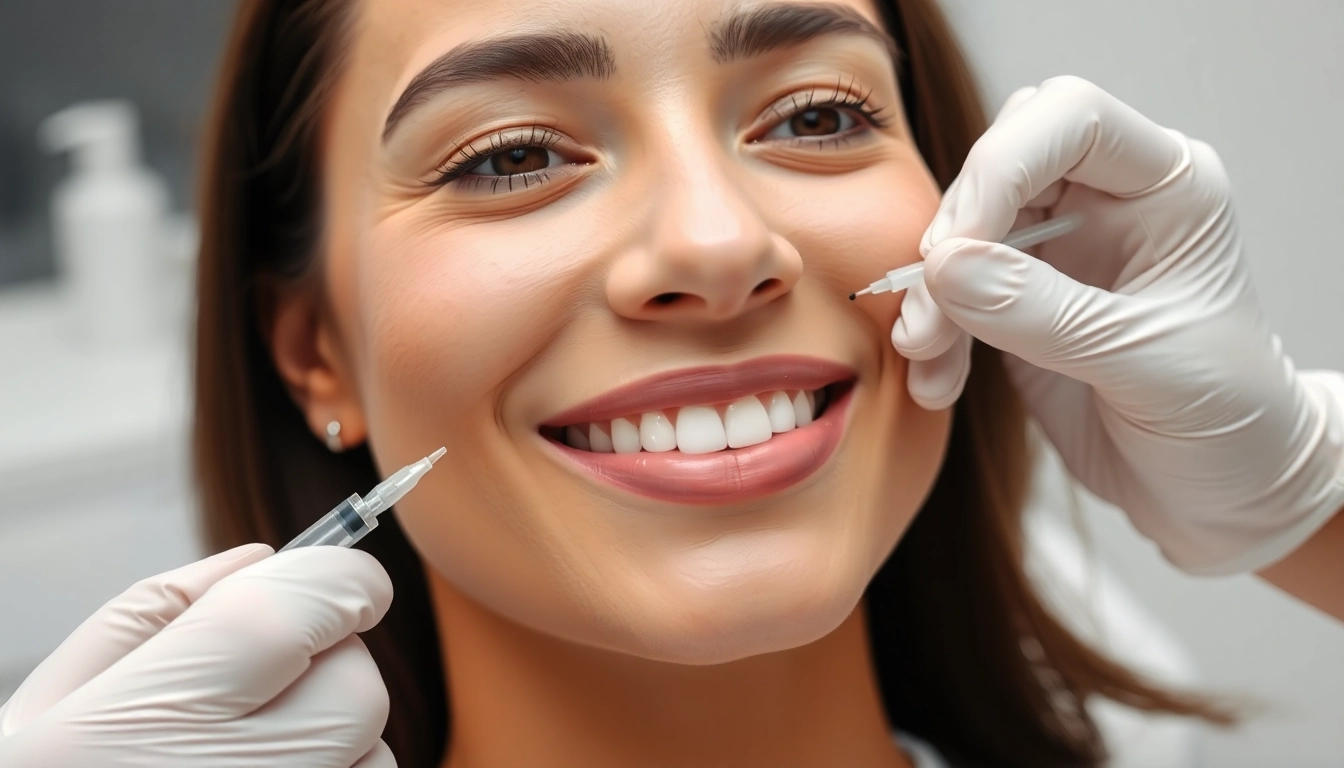 Botox injection in Zurich clinic showcasing safe and professional facial wrinkle treatment for natural rejuvenation.