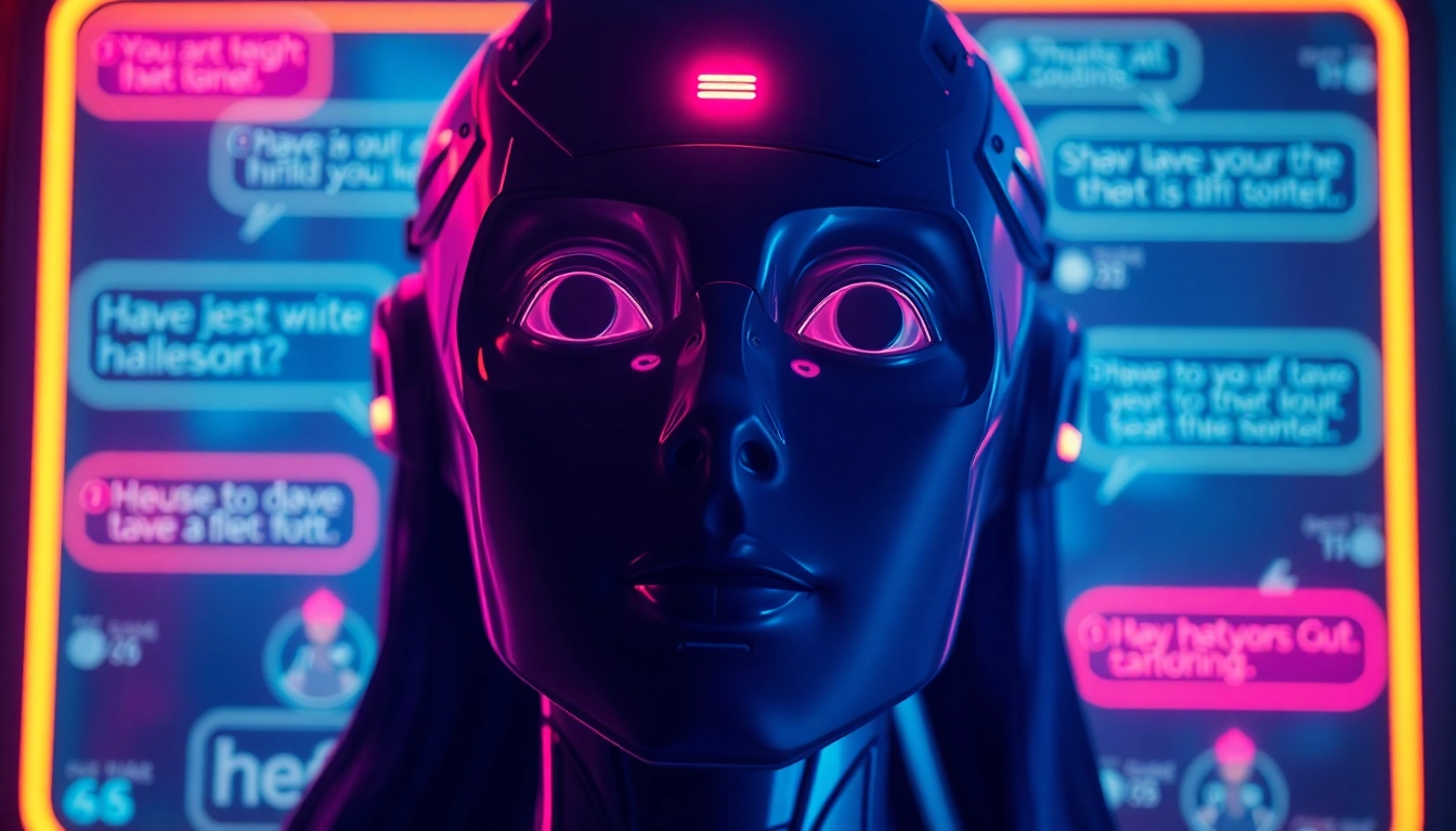 Detailed shot of a digital AI chat interface illustrating nsfw ai chat with unfiltered, spontaneous conversations in a sleek, modern design for private, uncensored interactions.