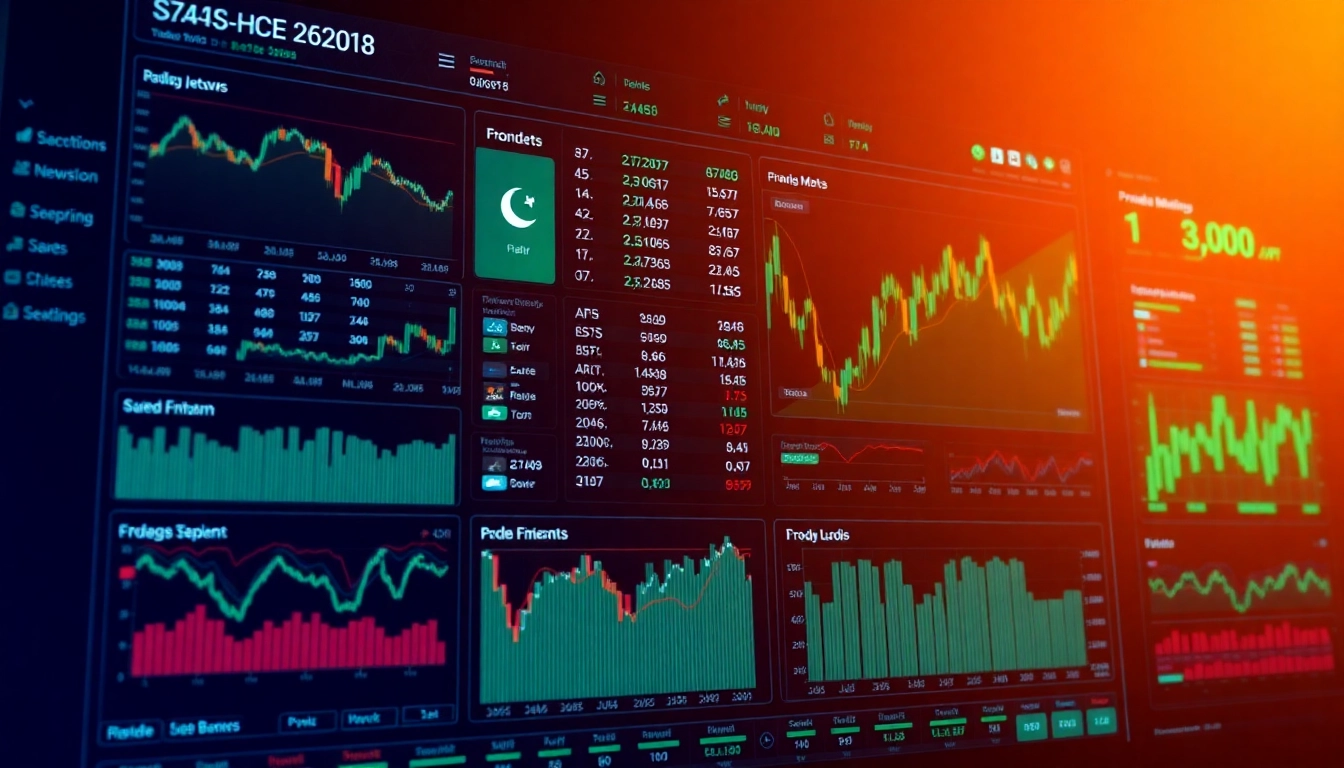 Up-to-date Stocks and Shares News displayed on a professional financial dashboard with